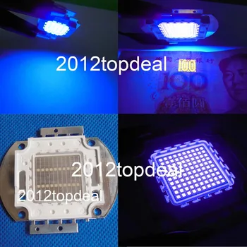 3w 10w 20w 30w 50 w 100w UV ultravijolična High power LED 365-370nm F Akvarij D