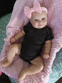 50/60 CM Dve Možnosti, ki so Prerojeni Baby Doll Malček Resnično Mehko Dotikajte Maddie Ročno Lutko Newborn Baby Princesa Bebe Darila